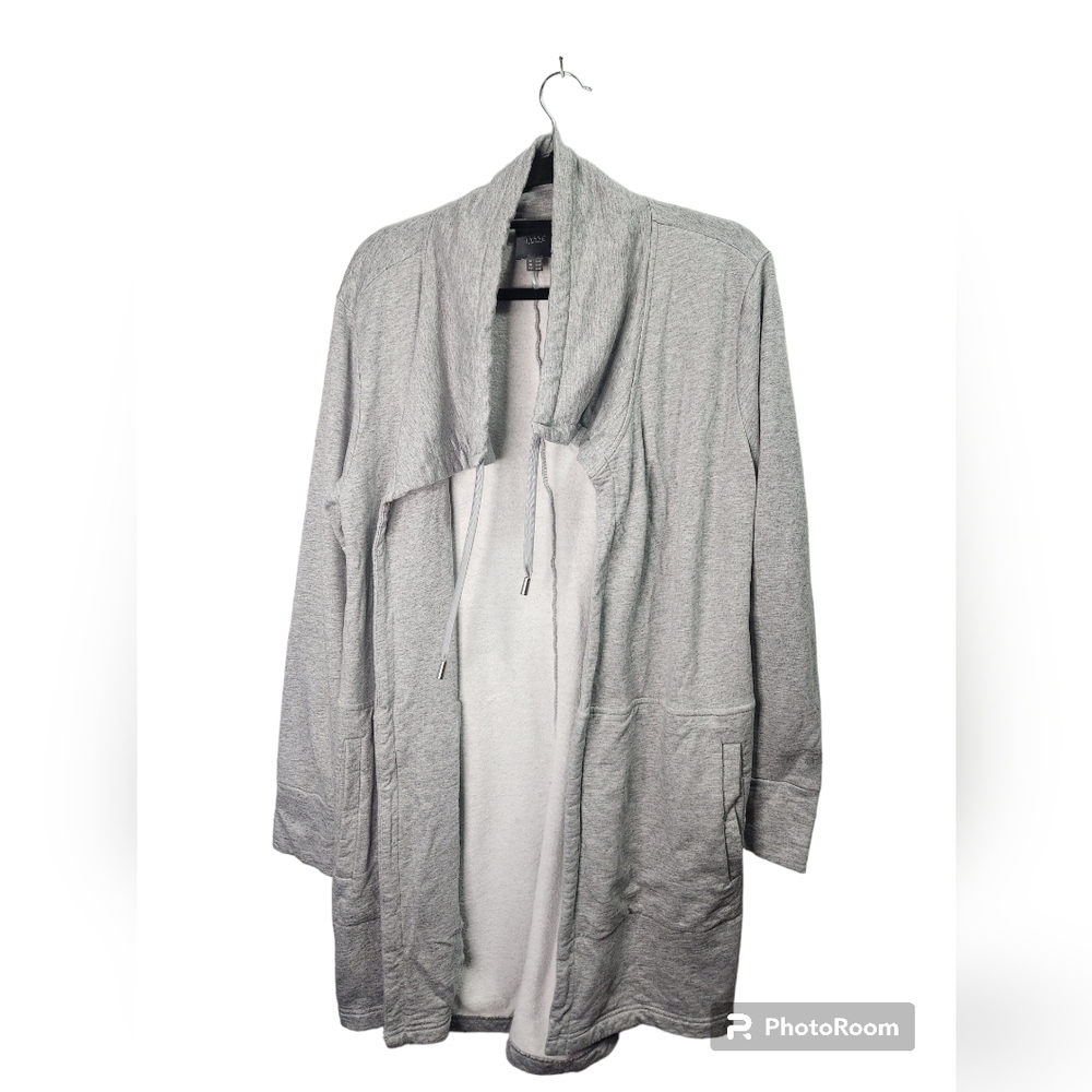 Lysse Active Bamboo Blend Grey Open Front Cardigan sz.S/M